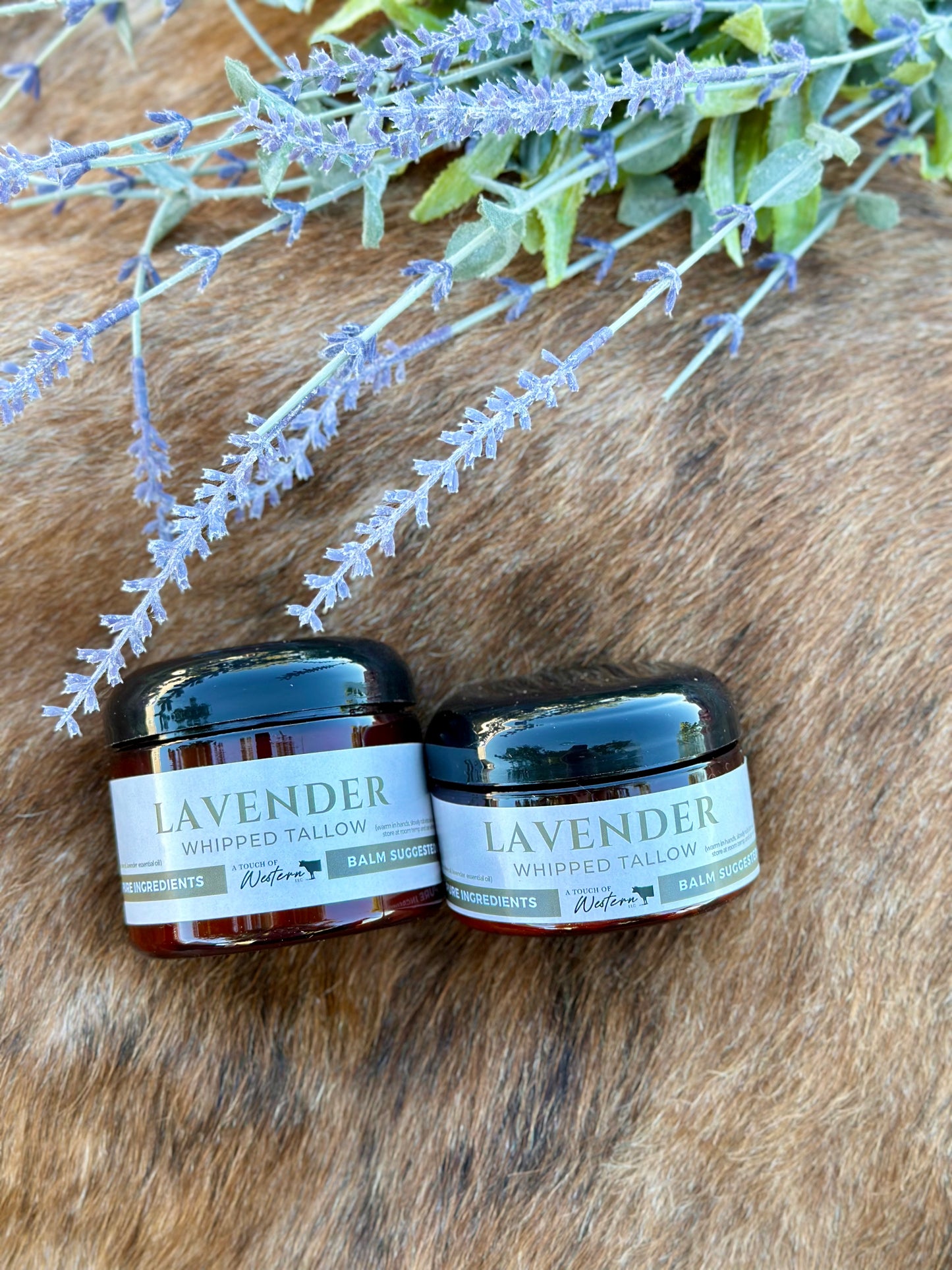 4oz Lavender Whipped Tallow