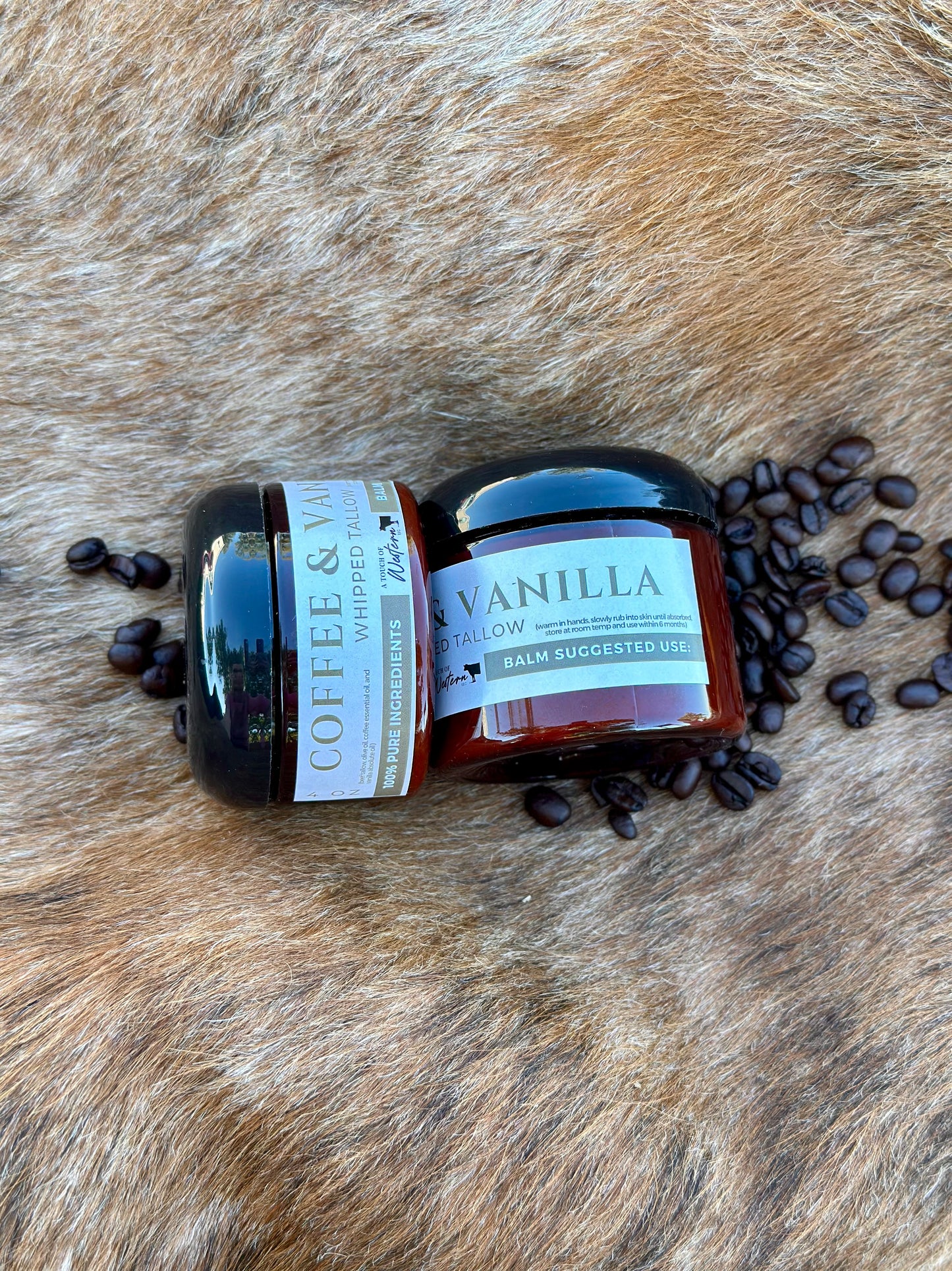 4oz Coffee & Vanilla Whipped Tallow