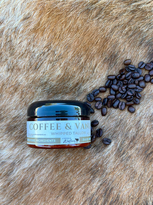 4oz Coffee & Vanilla Whipped Tallow