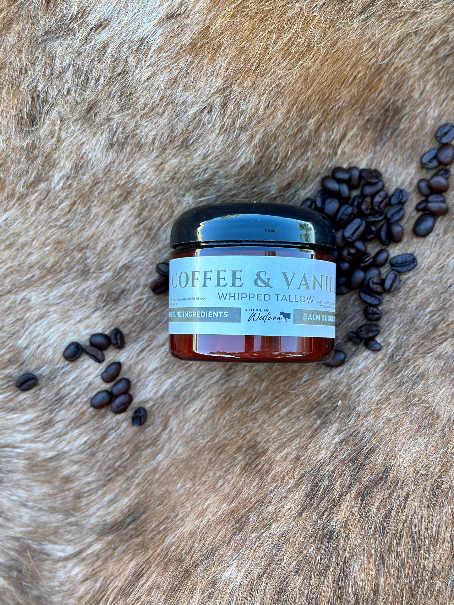 6oz Coffee & Vanilla Whipped Tallow