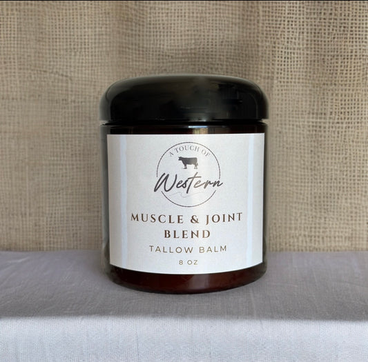 8oz Muscle & Joint Tallow Balm