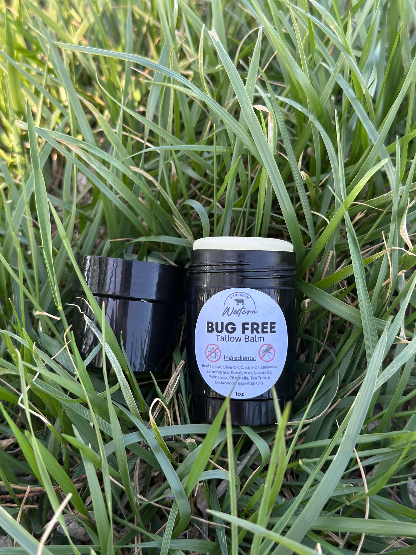 1oz Bug Free Tallow Balm Stick