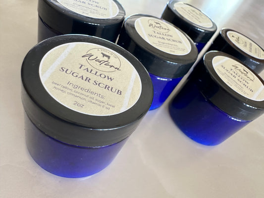 2oz Tallow Sugar Scrub