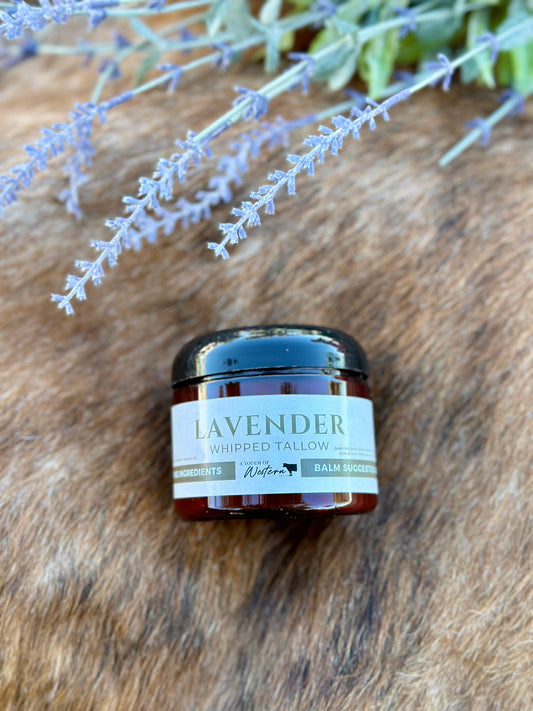 6oz Lavender Whipped Tallow