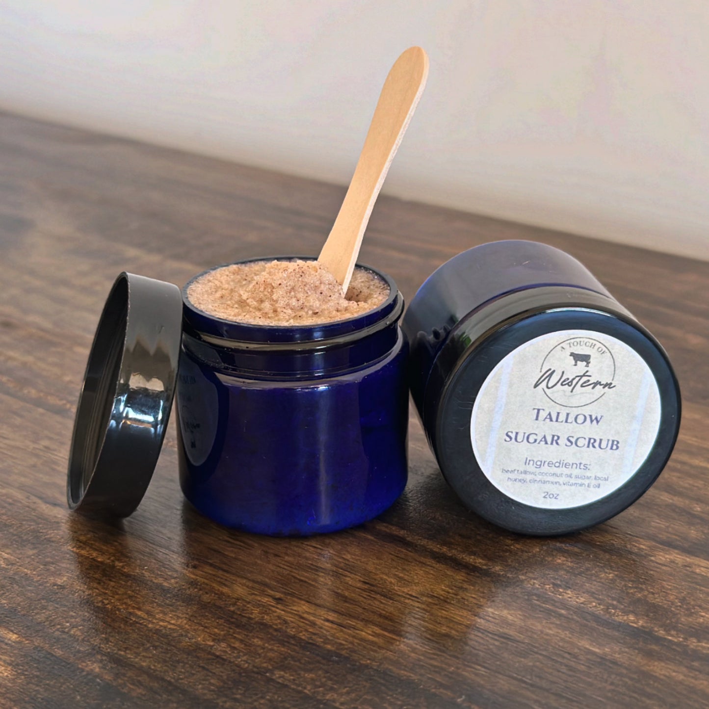 2oz Tallow Sugar Scrub