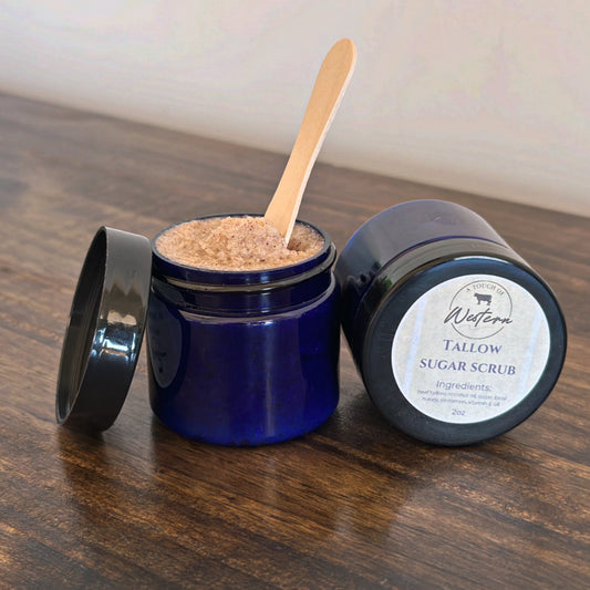 2oz Tallow Sugar Scrub